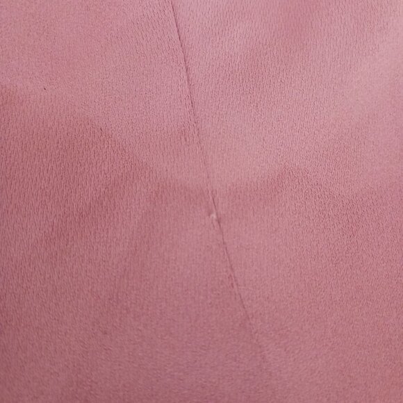 FLAWED, NWOT,‎ Dessy Collection, 6, Off-the-Shoulder Trumpet Gown Desert Rose - Picture 6 of 13